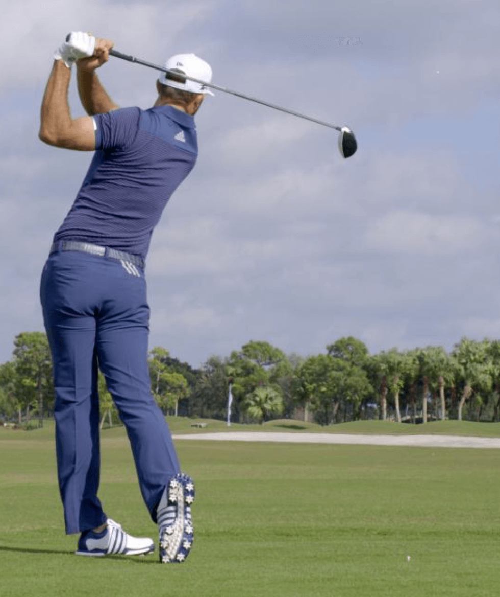 man golfing without low back pain | hit golf balls further