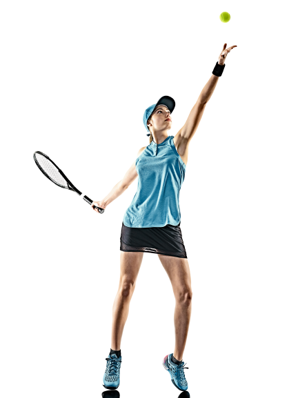 Woman Tennis Play
