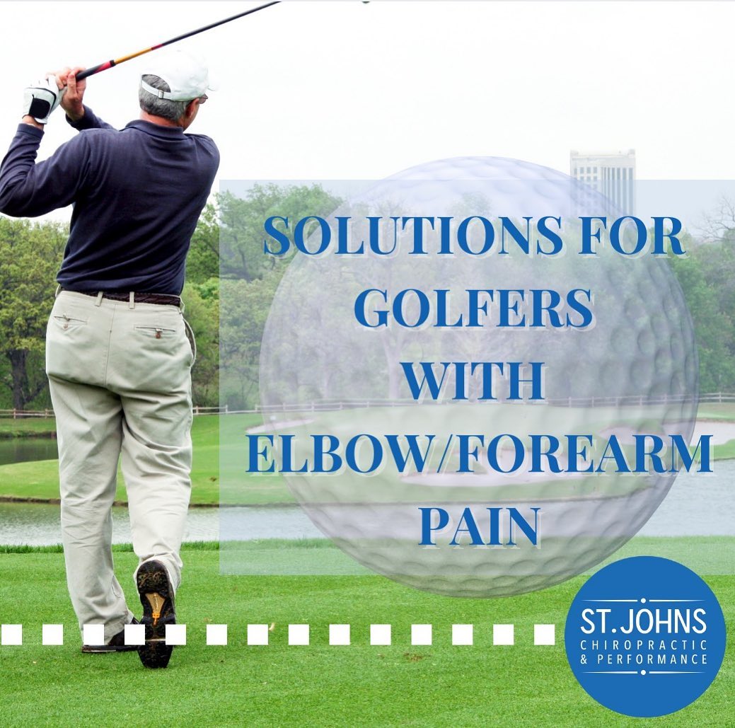 Elbow and forearm injuries are the second most common location for golfers to get injured during their swing! There can be a variety of reasons for this occurring which demands the need for a detailed assessment.

After going through a thorough evaluation, we provide a variety of treatments to decrease pain and increase tissue resiliency including:
⁃Joint Manipulation/mobilizations
⁃Myofascial Release
⁃Sports Cupping
⁃Rehab Exercises

Our goal is to get you out of pain and back to the golf course as quickly as possible! For more information, visit our website or the link in the bio for a blog on Golfers Elbow and forearm pain!