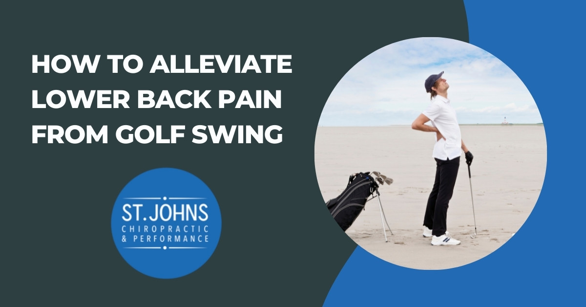 lower back pain from golf