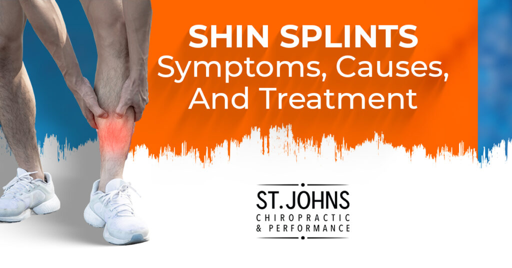 Runner Grabbing His Shin In Pain | Shin Splints: Symptoms, Causes, and Treatment | St. Johns Chiropractic & Performance