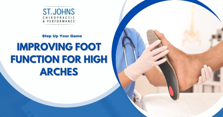 A Doctor Measuring a Patient's Foot For High Arch Support Insoles | St. Johns Chiropractic & Performance